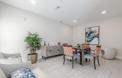 Dining Area at Briar Park 55+ Apartments, Atlanta, GA 30331